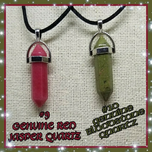 🆕️ Blood Moon Charged Healing Crystal Necklaces - Picture 6 of 10
